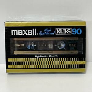 未開封■maxell XLⅡ-S 90分 ハイポジ カセットテープ TYPE2 ハイポジション 日立マクセル■181
