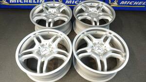 o!AMG C55(W203)純正 スタイリング4 18×7.5J+30/8.5J+34 希少/マニア必見/当時物/SLK/CLK/R171/W208/W209/ベンツ/W2034014102/W2034013902