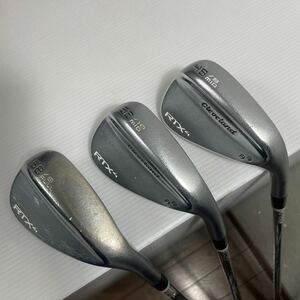 ウェッジ3本セット Cleveland RTX4 48°/8° 52°/10° 58°/9° N.S.PRO 950GH Sフレックス クリーブランド ローテックス4 番2396