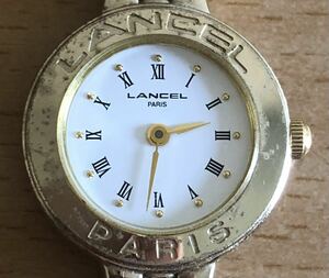 289-0839 LANCEL ランセル　レディース腕時計　金属ベルト　クオーツ　電池切れ　動作未確認