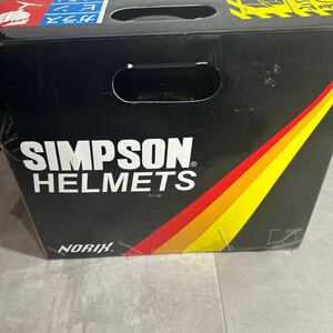 SIMPSON シンプソン ヘルメット model・M30 ブラック 58cm 傷あり 中古現状品