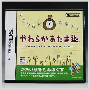 DS ソフト やわらか あたま塾 テレビ ゲーム 稼働未確認 ニンテンドー 本体 訳あり品 ★ 希少品 ゲームソフト コレクション 22-0310-01