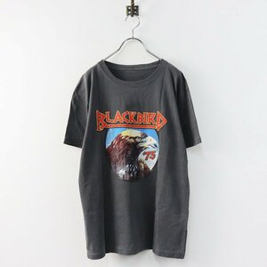 美品 2020AW ドゥーズィエムクラス Deuxieme Classe NEWTONE ニュートーン BLACKBIRD Tシャツ 1/チャコールグレー【2400013796200】