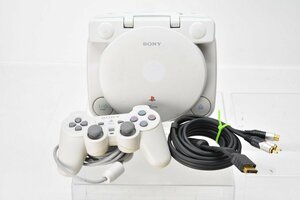 SONY SCPH-100 PSone コントローラー 出力ケーブル付[ソニー][PlayStation][プレイステーション][PSワン][ミニゲーム機][当時物][k1]H