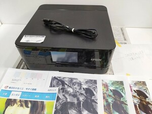 管理1050 EPSON プリンター エプソン インクジェット 複合機 EP-883AB 通電確認済み ノズルチェック不完全 ジャンク