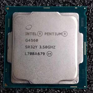 【中古】Intel Pentium Dual-Core G4560 Kaby Lake LGA1151