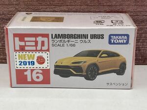 即決有★トミカ No.16 ランボルギーニ ウルス LAMBORGHINI URUS 新車シール★ミニカー 未開封