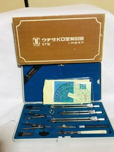 UCHIDA /KD-TYPE /no.700-2204/ST15品組B/内田洋行　KD製図器　未使用　擦れあり