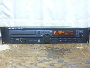 TASCAM　　CD-RW700 業務用CDレコーダー　タスカム