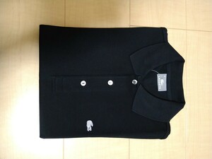 ラコステ　ポロシャツ　スリムフィット　カラー　ブラック　黒　サイズ3 新品　未使用