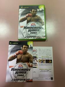 Xbox★ノックアウトキング 2002★used☆Knock out king 2002☆import Japan JP