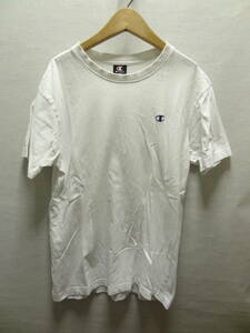 全国送料無料 チャンピオン Champion 子供 キッズ 男＆女の子 ワンポイント刺繍 半袖 白色 Tシャツ 160