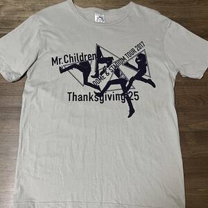Mr.Children DOME & STADIUM TOUR 2017 Thanksgiving 25. ミスチル Tシャツ