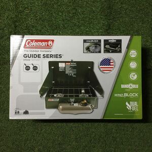 GX1274 Coleman コールマン ツーバーナーコンロ DF キャンプ キッチン調理器具 箱傷有り 未使用 保管品 アウトドア