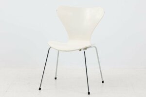 Fritz Hansen(フリッツ・ハンセン)　セブンチェア　ホワイト　Arne Jacobsen(アルネ・ヤコブセン)　北欧家具ビンテージ