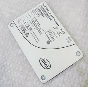 【中古パーツ】2.5 SATA SSD 80GB 1台 正常 INTEL SSDSC2BB080G6 ■SSD2180