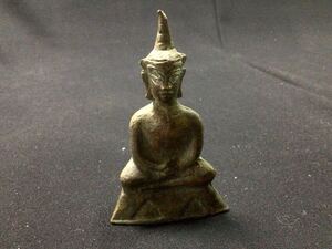 S5152【仏像】密教 古銅 古美術 中国 古玩 仏教美術 銅製 緑青 