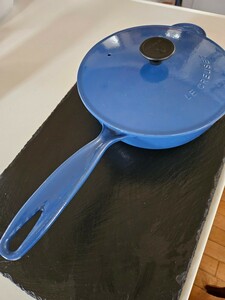 Le Creuset ルクルーゼ ソーシエ 21cm ソースパン 蓋付 片手鍋 フライパン 希少 レア