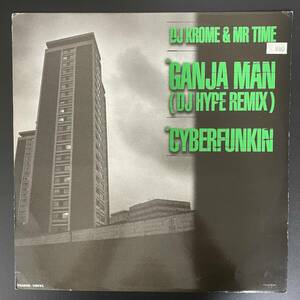 DJ Krome & Mr Time - Ganja Man (DJ Hype Remix) / Tearin Vinyl TEAR4 ドラムンベース,ドラムン,ジャングル,Drum