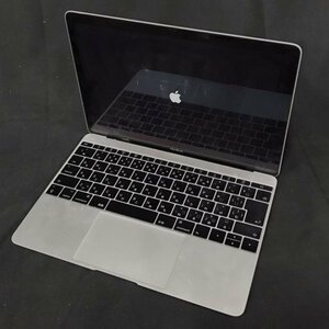 Apple MacBook 12インチ MNYH2J/A A1534 Core M3 1.2GHz メモリ/8GB SSD/256GB シルバー ノートパソコン PC