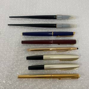 P052(120)-412【名古屋】万年筆 ボールペン 8本まとめ PARKER パーカー Sailor セーラー PILOT パイロット WATERMAN ウォーターマン 他