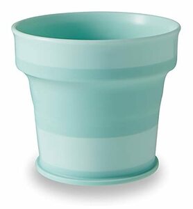 イセトウ UGAI cup(うがいコップ)携帯用 ケース付き ミントグリーン コップ/(伸ばした時)Φ7×6、(折畳時)Φ7×2.
