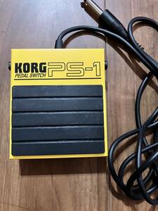 KORG コルグ　PS-1 ペダルスイッチ、フットスイッチ