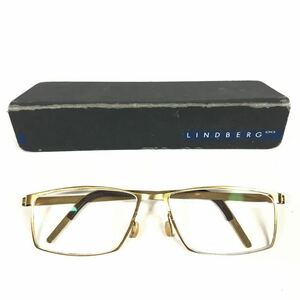 【リンドバーグ】本物 LINDBERG 眼鏡 SHIMIZU チタン 9519 度入り サングラス めがね メンズ レディース デンマーク製 ケース 送料520円
