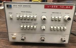 HEWLETT.PACKARD 8011A PULSE GENEPATOR