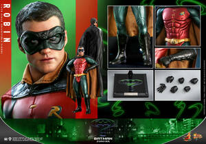 新品未開封ホットトイズ MMS594 『バットマン フォーエヴァー』　ロビン 1/6 フィギュア Batman Foreveｒ robin ジョーカー (検mms595)