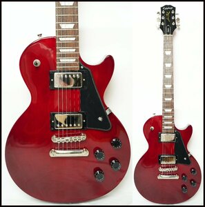 ★Epiphone Inspired By Gibson★Les Paul Studio (Wine Red) 2022年製 状態良好 現行モデル カラマズーヘッドストック★