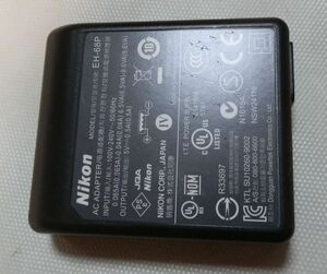 Nikon AC ADAPTER EH-68P 充電器　ニコン★中古