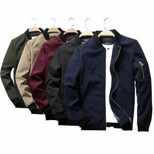 新品 メンズ ミリタリージャケット ライダースジャケット ジャンパー ブルゾン アウター 大きいサイズあり ★5色選択可/M~6XLサイズ