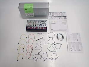 良品 KORG VOLCA MODULAR コルグ セミモジュラーシンセサイザー マイクロモジュラーシンセサイザー 説明書/元箱付 ∬ 6E2C1-4