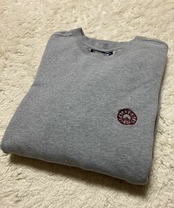 Patagonia パタゴニア トレーナーSweat shirt クルー スウェットシャツ グレー胸ワンポイント刺繍ロゴ