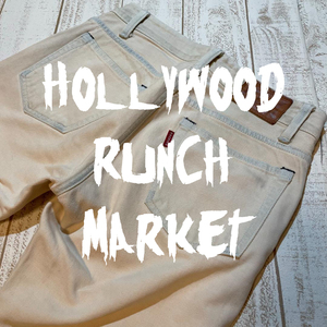 【Hollywood Runch Market】ハリウッドランチマーケット ストレートデニムパンツ 28