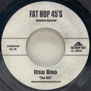 UKブレイクビーツ【強烈スプリット】ITSU UNO The Riff / HAN DO JIN B-Boy On The Loose (Fat Hop) 7 45RPM. サンプリング