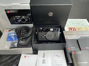 値下げ！！Leica MP ライカMP ブラックペイント 新品同様　保証付き！