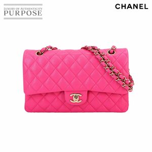 未使用 展示品 シャネル CHANEL マトラッセ 25 チェーン ショルダー バッグ キャビアスキン レザー ピンク A01112 90230582