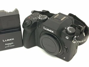 Panasonic LUMIX DMC-G7 ミラーレス デジタル一眼レフカメラ ボディのみ 充電器付き 通電確認済み ジャンク 中古【UW050299】