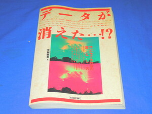 E072br 平林雅英著 データが消えた・・・？ コンピュータ社会の落とし穴 技術評論社