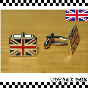 英国 インポート カフスボタン カフリンクス カフス釦 UnionJack ユニオンジャック mods モッズ PUNK パンク ロック イギリス UK GB 310