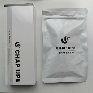 【新品未開封】CHAP UP チャップアップ 育毛セット　育毛剤×1、育毛サプリ×1
