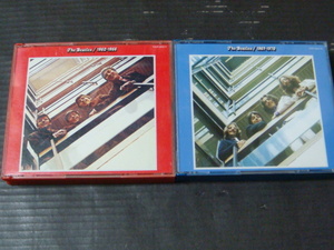 THE BEATLES/ザ・ビートルズ ベスト「赤盤 1962-1966」「青盤 1967-1970」国内盤 ジョン ポール ジョージ リンゴ 
