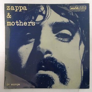 14031149;【Belgium盤/Unofficial/フリップバック/コーティング】Zappa & Mothers / In Europe