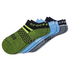 サイズ20.5～23cm★3足セット★クロックス　ソックス　CROCS SOCKS★キッズLサイズ★208010-4F3-L★正規品★9995　ショート丈ソックス