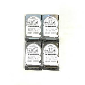 S6012671 HGST 300GB SAS 10K 2.5インチ HDD 4点【中古動作品】