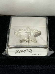 zippo Marlboro STERLING SILVER マルボロ スターリングシルバー 筆記体 純銀 1980年代 ロングホーン 激レア シリアルナンバー NO.67/1000