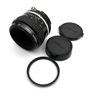 Nikon ニコン Ai Micro-NIKKOR 55mm F3.5 マクロレンズ 標準レンズ カメラレンズ 中古 現状品