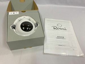 1スタ〜 Romi ロミィ 会話AIロボットホワイトRomi-P02 ミクシィ コミニュケーションロボット 103/553E
